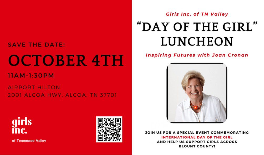International Day of the Girl Luncheon: Inspiring Futures with Joan Cronan!